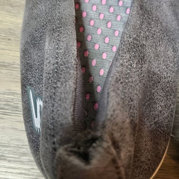 Gray Go Step Skeckers Slip On Ballet Style Women's Shoes Size 11 - Picture 7 of 9